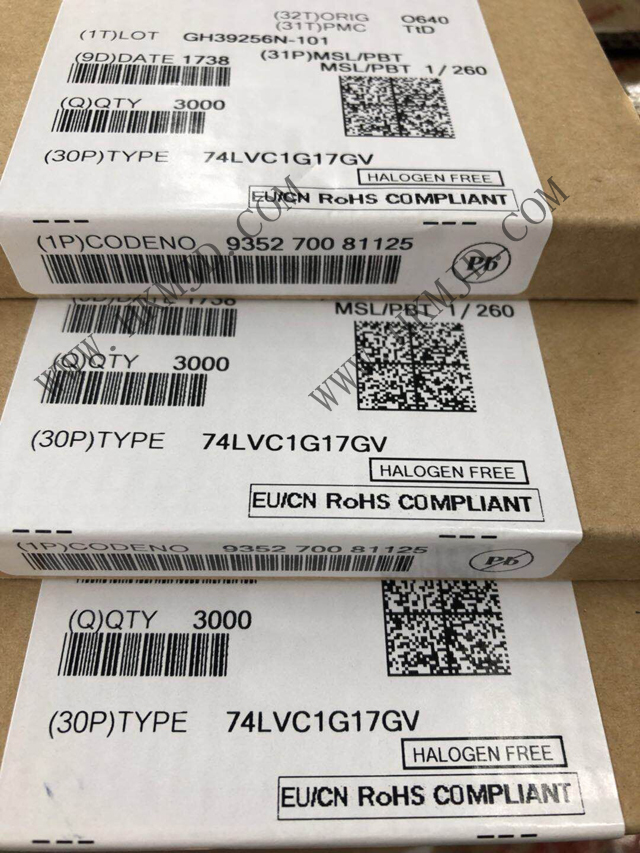 NXP 74LVC1G17GV 邏輯緩沖器，驅(qū)動(dòng)器，接收器，收發(fā)器