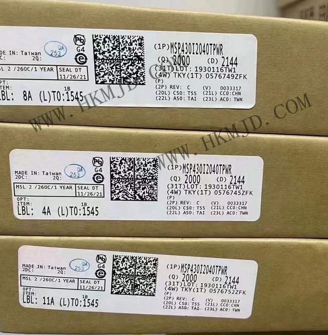 供應嵌入式 MSP430I2040TPWR 16位微控制器 - MCU