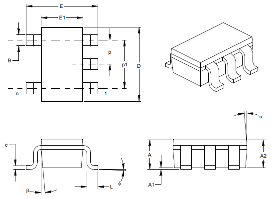 （Microchip）溫度傳感器TC77-5.0MCTTR-VAO 數(shù)字，本地 -40°C ~ 125°C 12 b SOT-23-5