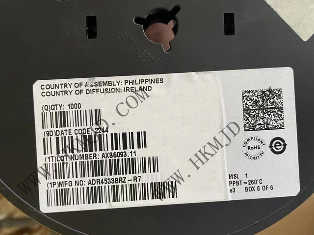 供應(yīng) ADI ADR4533BRZ 超低噪聲高精度 3.3V 電壓基準(zhǔn)