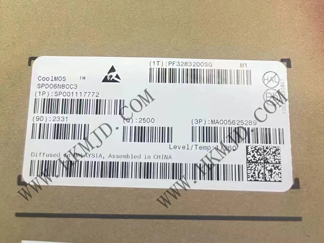 明佳達電子供應 SPD06N80C3 CoolMOS? 功率晶體管：高效能電源解決方案