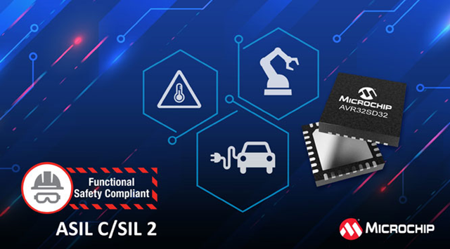 Microchip正式推出AVR SD系列入門級(jí)單片機(jī)（MCU），降低安全型應(yīng)用的系統(tǒng)成本和復(fù)雜性
