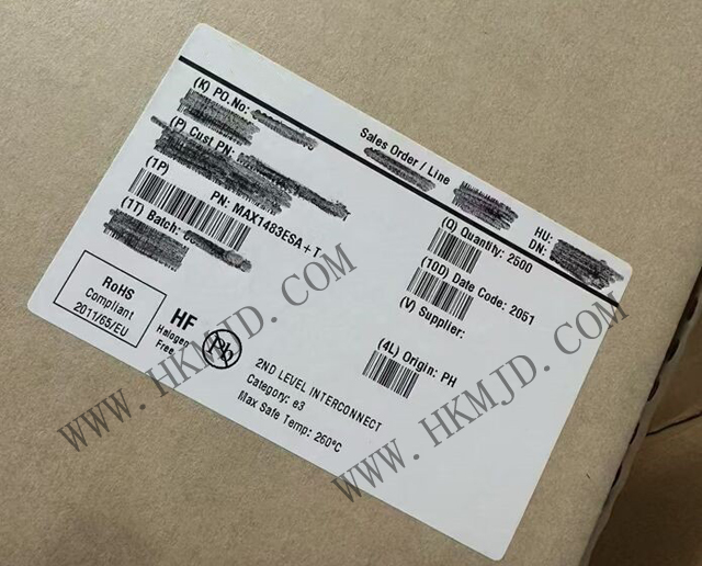 Maxim MAX1483ESA 20μA 擺幅限制 RS-485 收發(fā)器