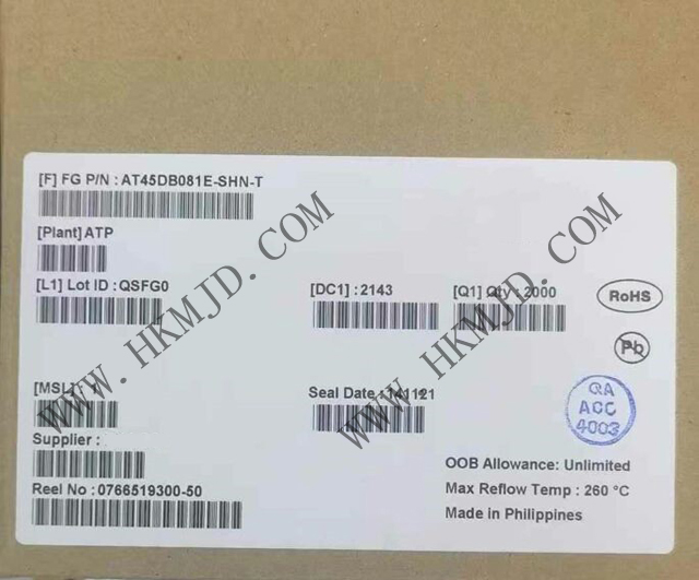 明佳達(dá)電子供應(yīng) AT45DB081E-SHN-T (Renesas) 8Mbit 數(shù)據(jù)閃存 IC