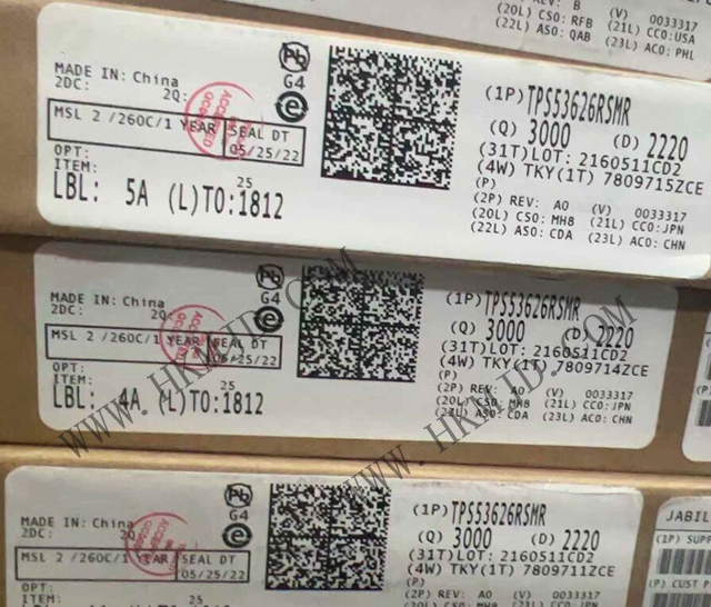 TI TPS53626RSMR 兩相 D-CAP+? 降壓控制器