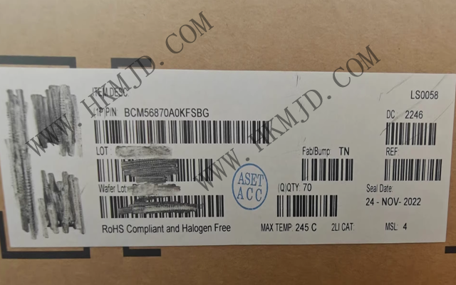 博通以太網(wǎng)IC BCM56870A0KFSBG BCM56870 3.2 Tb/s 可編程多層交換機(jī)